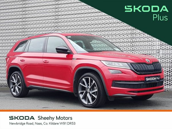 Skoda Kodiaq SUV, Diesel, 2020, Red