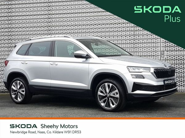 Skoda Karoq Estate, Petrol, 2025, Silver