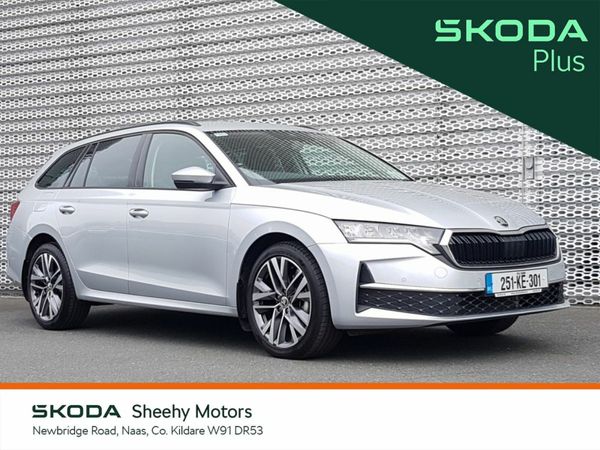 Skoda Octavia Estate, Diesel, 2025, Silver