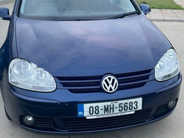 Volkswagen Golf Hatchback, Petrol, 2008, Blue