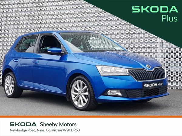 Skoda Fabia Hatchback, Petrol, 2021, Blue