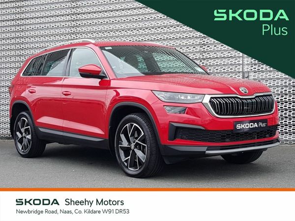 Skoda Kodiaq SUV, Diesel, 2023, Red