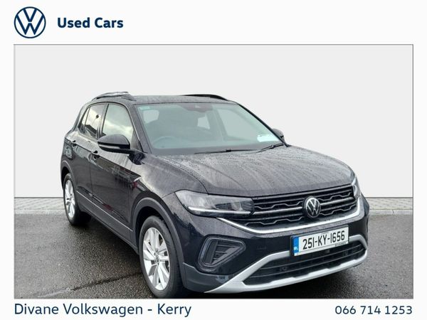 Volkswagen T-Cross SUV, Petrol, 2025, Black
