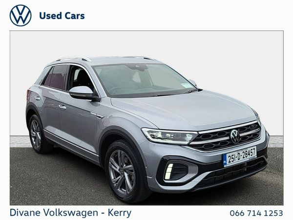 Volkswagen T-Roc SUV, Petrol, 2025, Silver