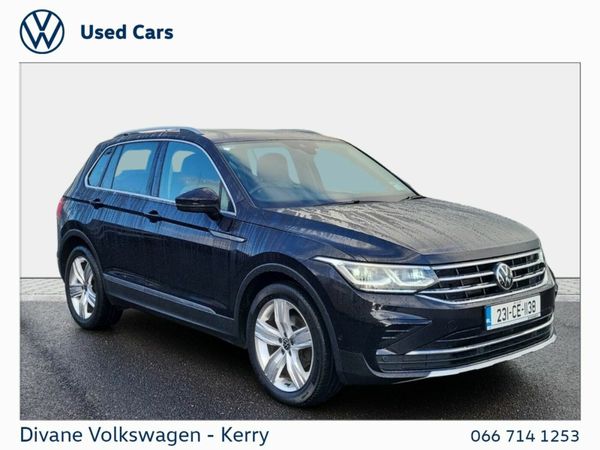 Volkswagen Tiguan SUV, Diesel, 2023, Black