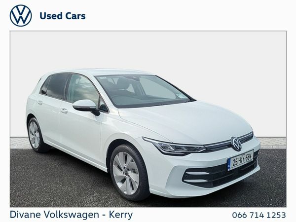 Volkswagen Golf Hatchback, Petrol, 2025, White