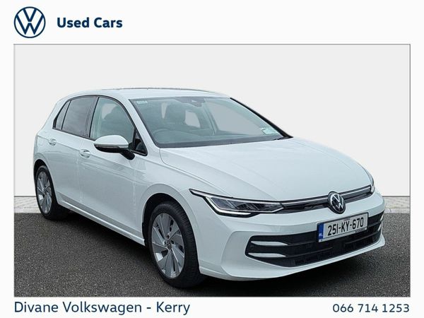 Volkswagen Golf Hatchback, Petrol, 2025, White