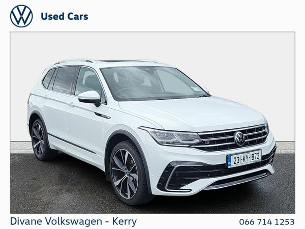 Volkswagen Tiguan Allspace SUV, Diesel, 2023, White
