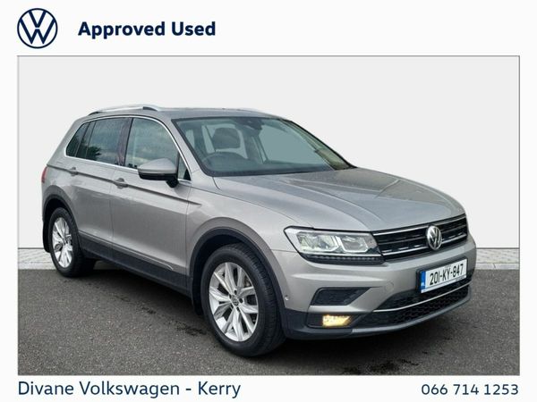 Volkswagen Tiguan SUV, Diesel, 2020, Silver