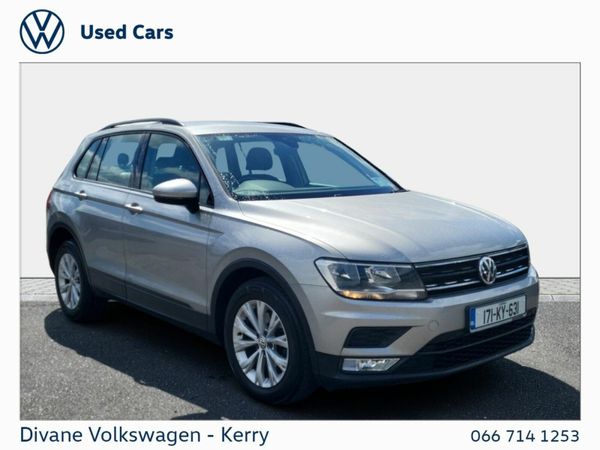 Volkswagen Tiguan SUV, Diesel, 2017, Silver
