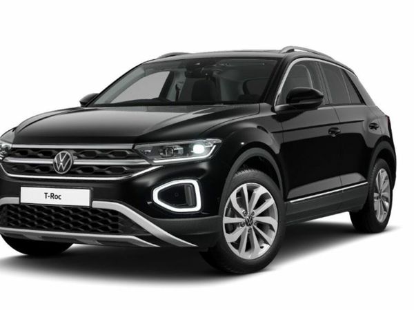 Volkswagen T-Roc SUV, Petrol, 2026, Black