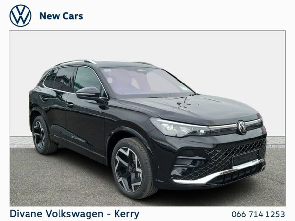 Volkswagen Tiguan SUV, Petrol Plug-in Hybrid, 2026, Black