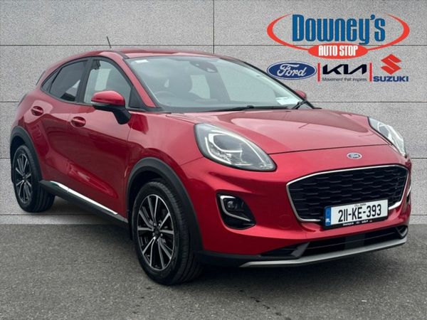 Ford Puma Hatchback, Petrol, 2021, Red