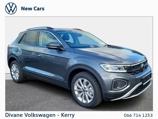 Volkswagen T-Roc SUV, Petrol, 2026, Silver