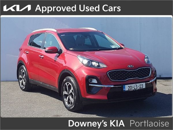 Kia Sportage SUV, Diesel, 2020, Red