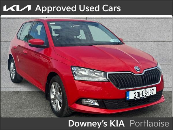 Skoda Fabia Hatchback, Petrol, 2020, Red