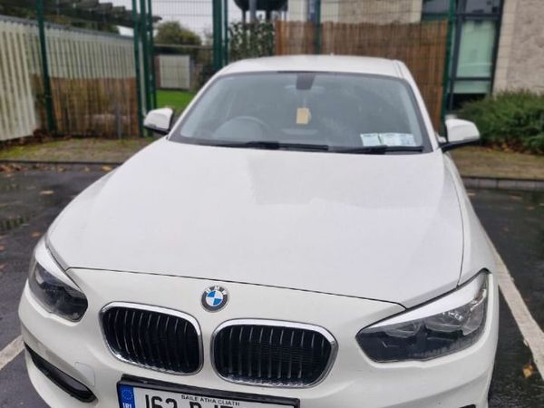 BMW 1-Series Hatchback, Diesel, 2016, White