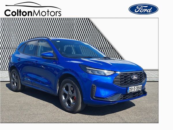 Ford Kuga SUV, Petrol Plug-in Hybrid, 2025, Blue