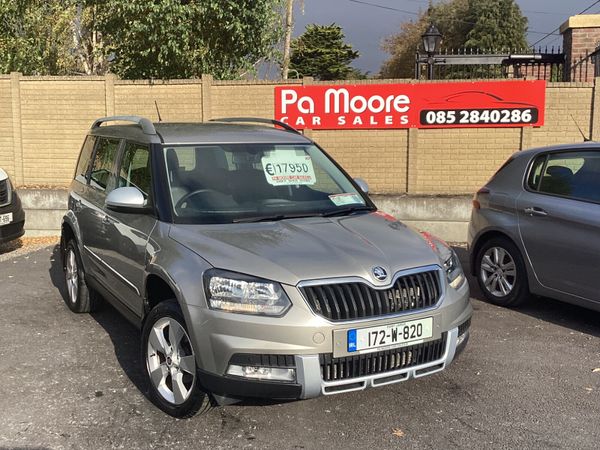 Skoda Yeti SUV, Diesel, 2017, Yellow