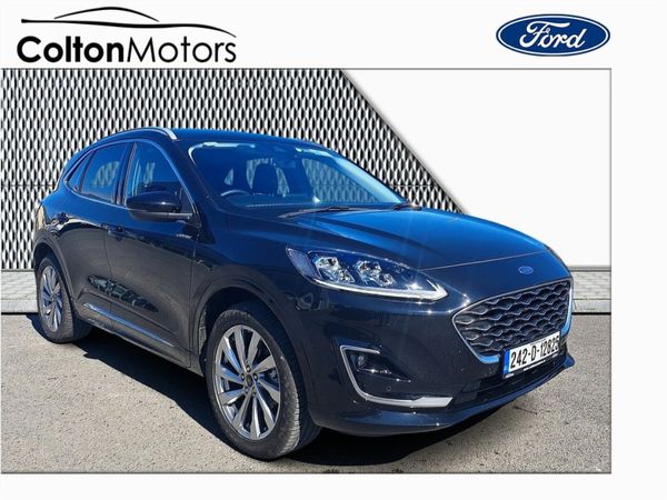 Ford Kuga SUV, Petrol Plug-in Hybrid, 2024, Black