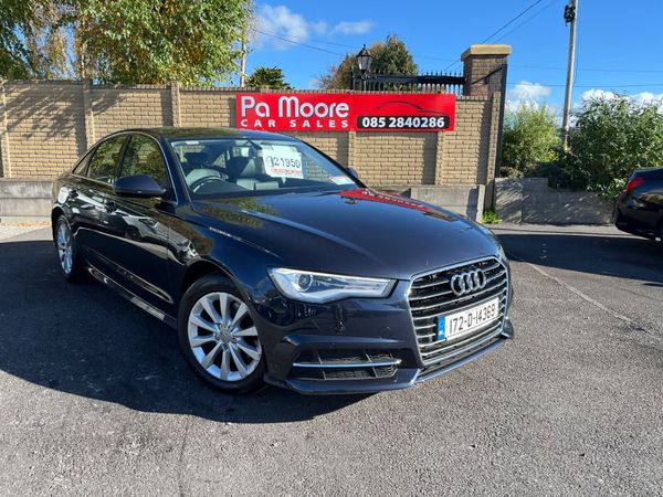 Audi A6 Saloon, Diesel, 2017, Blue