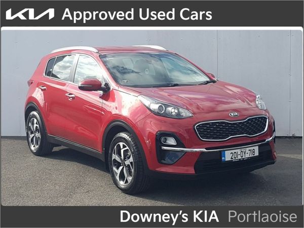 Kia Sportage SUV, Diesel, 2020, Red