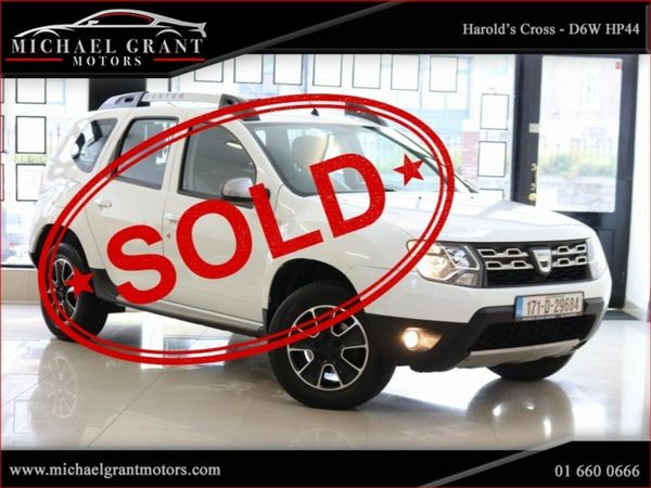 Dacia Duster SUV, Diesel, 2017, White