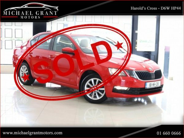 Skoda Octavia Saloon, Diesel, 2018, Red