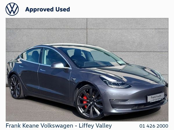 Tesla Model 3 Saloon, Electric, 2020, Grey