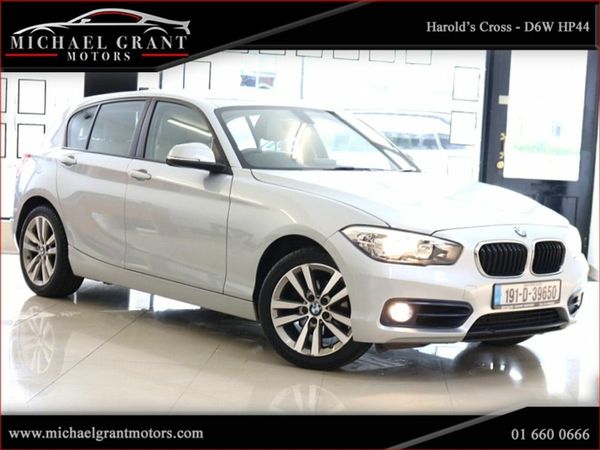 BMW 1-Series Hatchback, Petrol, 2019, Silver