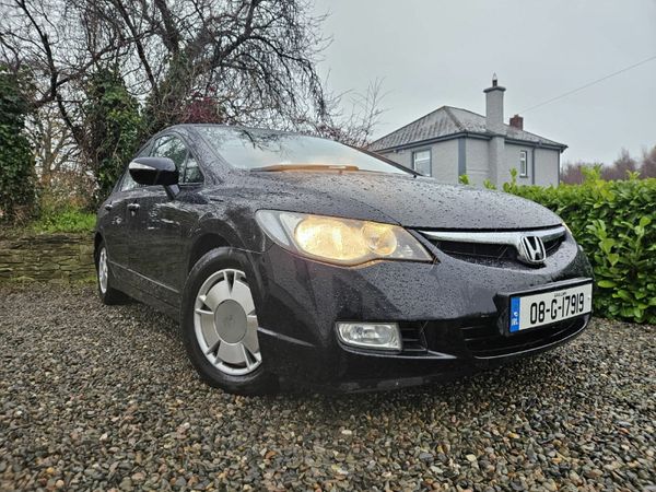 Honda Civic Saloon, Petrol Hybrid, 2008, Black