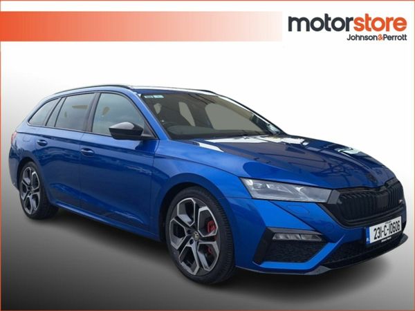 Skoda Octavia Estate, Petrol, 2023, Blue