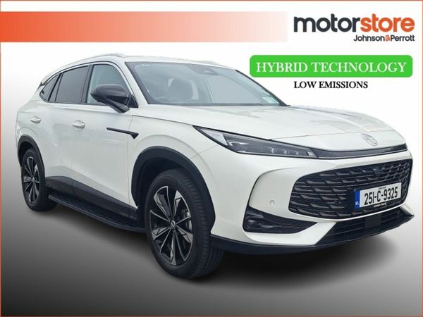 MG HS Hatchback, Petrol Plug-in Hybrid, 2025, White