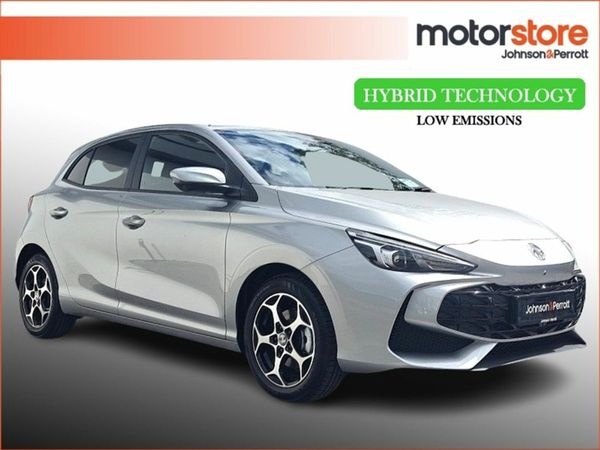 MG MG3 Hatchback, Petrol Hybrid, 2025, Silver