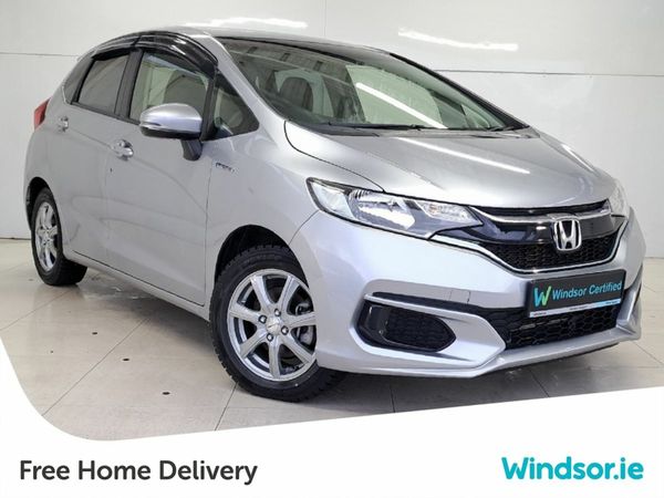 Honda Fit Hatchback, Petrol Hybrid, 2020, Silver