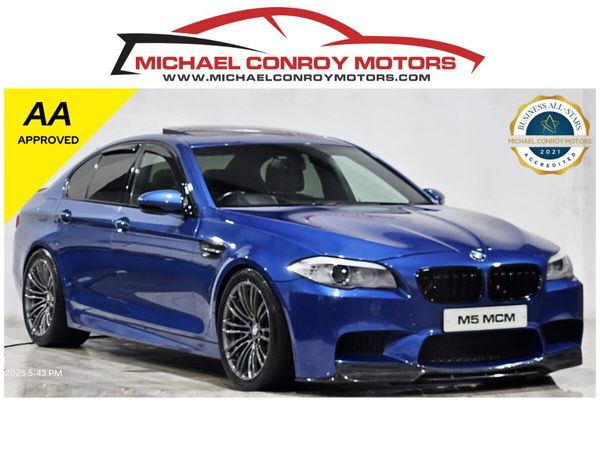 BMW M5 Saloon, Petrol, 2013, Blue