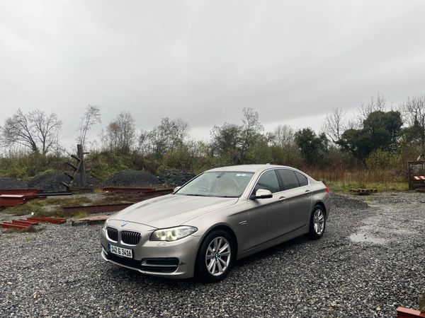 BMW 5-Series Saloon, Diesel, 2014, Silver