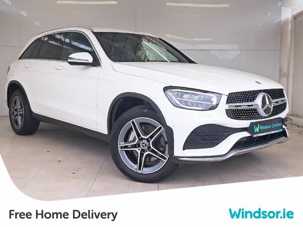 Mercedes-Benz GLC SUV, Petrol Hybrid, 2022, White