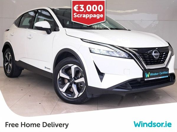 Nissan Qashqai SUV, Petrol, 2023, White