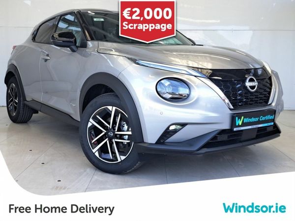 Nissan Juke SUV, Petrol Hybrid, 2025, Silver