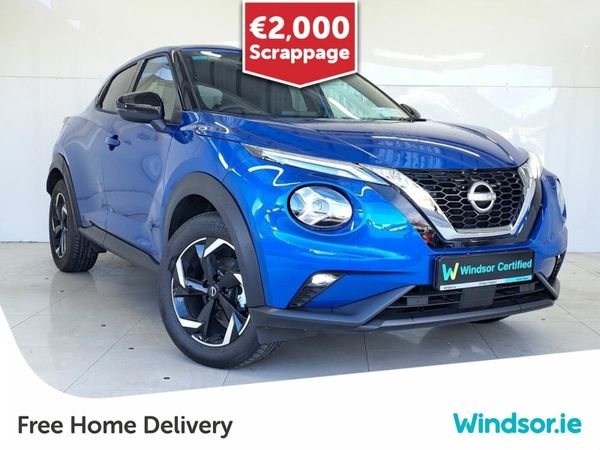 Nissan Juke SUV, Petrol Hybrid, 2024, Blue