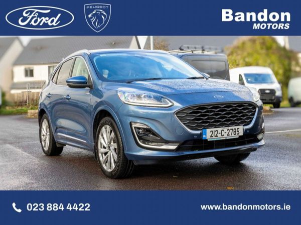 Ford Kuga SUV, Petrol Plug-in Hybrid, 2021, Blue