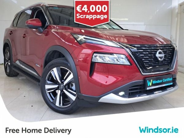 Nissan X-Trail SUV, Petrol Hybrid, 2025, Red