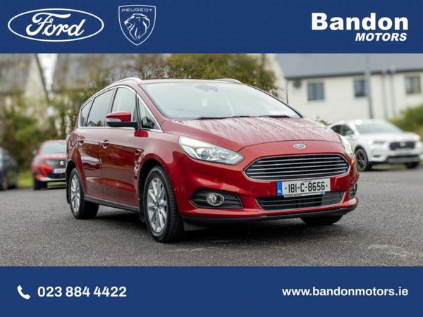 Ford S-Max MPV, Diesel, 2018, Red
