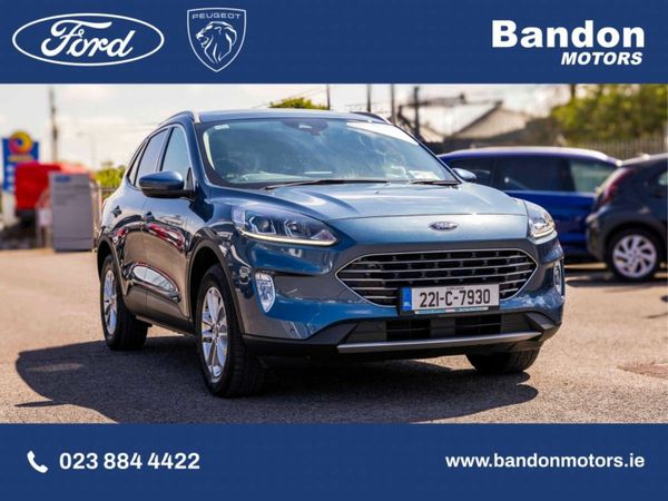 Ford Kuga SUV, Petrol Hybrid, 2022, Blue