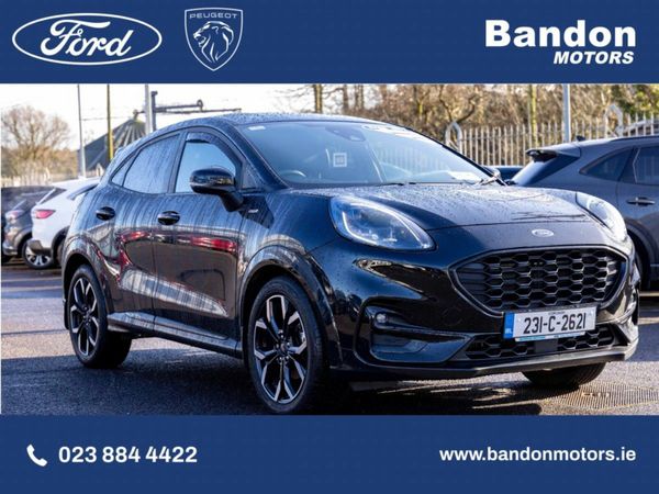 Ford Puma MPV, Petrol Hybrid, 2023, Black