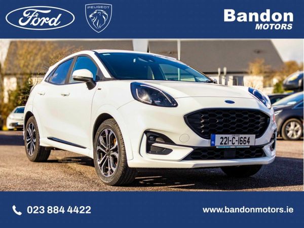 Ford Puma MPV, Petrol Hybrid, 2022, White
