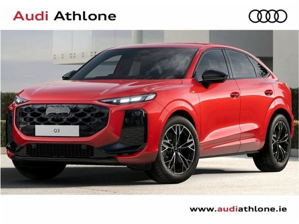 Audi Q3 SUV, Diesel Hybrid, 2026, Red