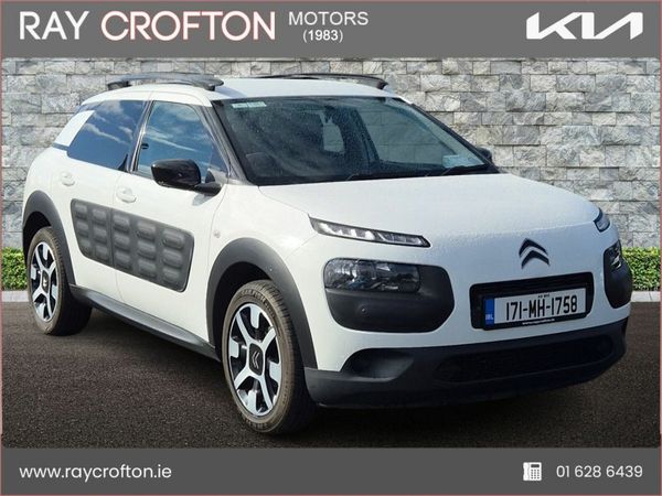 Citroen C4 Cactus Hatchback, Petrol, 2017, White