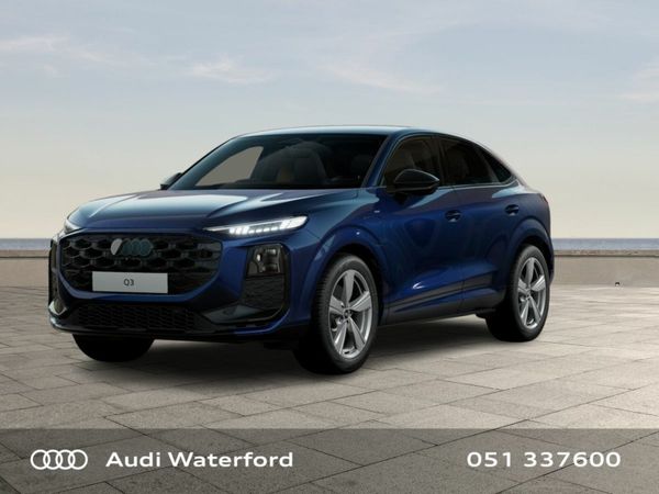 Audi Q3 SUV, Petrol Hybrid, 2026, Blue